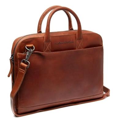 The Chesterfield Brand Tilbury - Leren Laptoptas tot 14 inch - Cognac