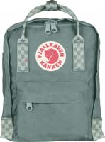 Fjallraven Kanken Mini Rugzak frost green/chess pattern - thumbnail