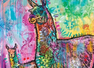 Llama Mama Puzzel 1000 Stukjes