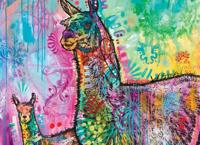 Llama Mama Puzzel 1000 Stukjes - thumbnail