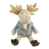 Knuffel Eland Jongen Beige (36 cm) - thumbnail