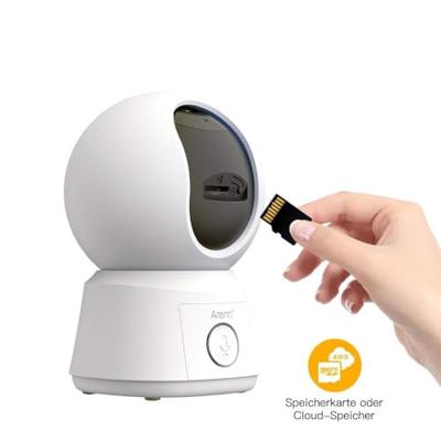 Arenti AINanny B2 Kit AINanny B2 Kit-EU Babymonitor en camera WiFi, Radiografisch 2.4 GHz