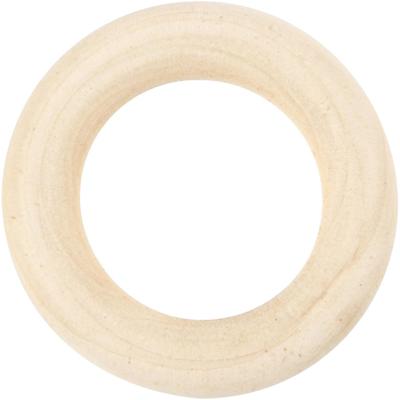 Creativ Company Ring hout, d 35 mm, 8 stuk/ 1 doos