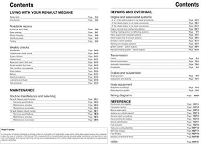 Haynes Werkplaatshandboek Renault Mégane benzine & diesel (Okt 2002 - 2008) 4284