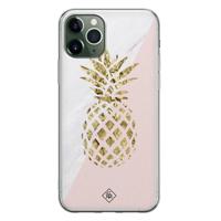 iPhone 11 Pro siliconen hoesje - Ananas - thumbnail