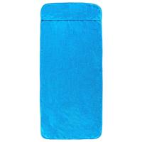 Strandhanddoeken 6 st 400 g/m² 60x135 cm stof turquoise - thumbnail