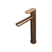 Brauer Copper Edition Wastafelmengkraan opbouw - hoog - model C - PVD - geborsteld koper 5-GK-002-HD3 - thumbnail