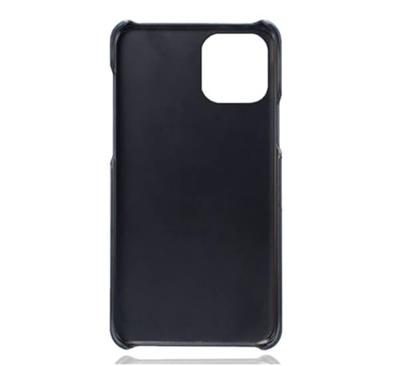 Casecentive Leren Back case iPhone 13 blauw