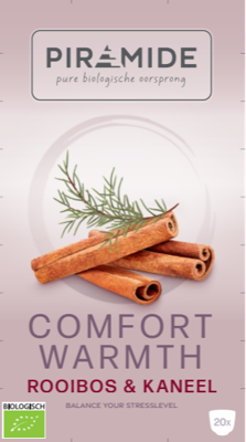 Piramide Comfort Warmth Rooibos & Kaneel Thee