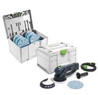Festool RO 150 FEQ-SYS GR Excenterschuurmachine + SYS-STF D150 GR-set in Systainer - 578257 - thumbnail