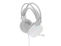 Genesis Hoofdtelefoon met microfoon Neon 613, wit, meerkleurig - thumbnail