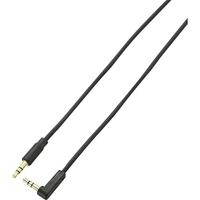 SpeaKa Professional SP-7870060 Jackplug Audio Aansluitkabel [1x Jackplug male 3,5 mm - 1x Jackplug male 3,5 mm] 1.00 m Zwart Vergulde steekcontacten, - thumbnail