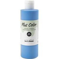 Plus Color acrylverf, primair blauw, 250 ml/ 1 fles - thumbnail