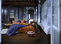 De Witte Lietaer De Witte Lietaer OLIVIA Dekbedovertrek Blue indigo 140x200/220 - thumbnail