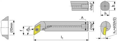 Promat/Tecwerk Wisselplaathouder | A12K-SDUCR 07 | rechts vernikkeld | met interne koeling - 4000859205 Promat/Tecwerk Wisselplaathouder | A12K-SDUCR 07 | rechts vernikkeld | met interne koeling - 4000859205