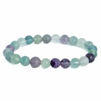Edelsteen Armband Fluoriet - 8 mm - thumbnail