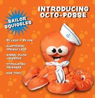 Fuzzyard octo-posse sailor squiggles pluche - thumbnail