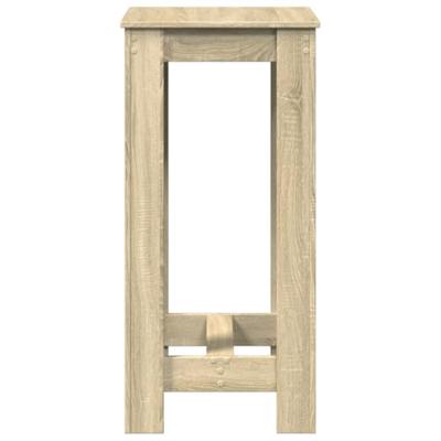 Bartafel 51x50x103,5 cm bewerkt hout sonoma eikenkleurig