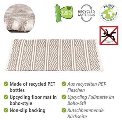 Wenko Badmat - shaki - gerecycled pet - 50 x 80 cm - thumbnail