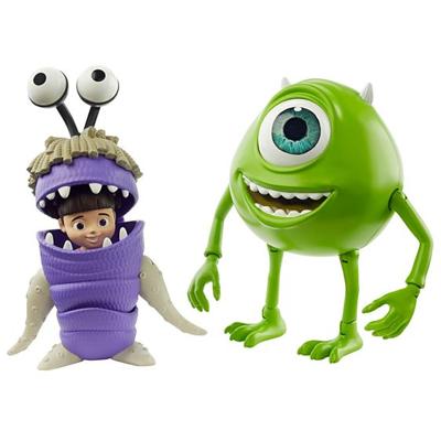 Mattel speelfiguur Pixar junior 10 cm groen/paars 2 stuks Mattel speelfiguur Pixar junior 10 cm groen/paars 2 stuks