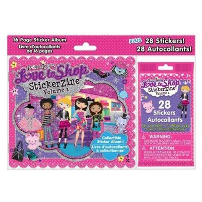 Van Der Doelen Sticker album fashion angels