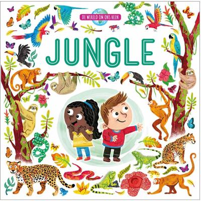 Rebo Publishers Kartonboek de wereld om ons heen - jungle