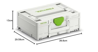 Festool Systainer SYS3 M 137 204841 Transportkist (l x b x h) 396 x 296 x 137 mm
