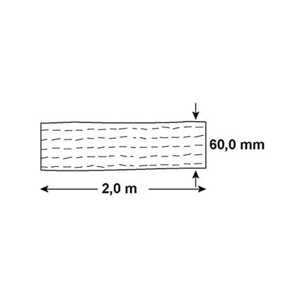 CON:P Takelband 4M Groen/2000Kg - B34443