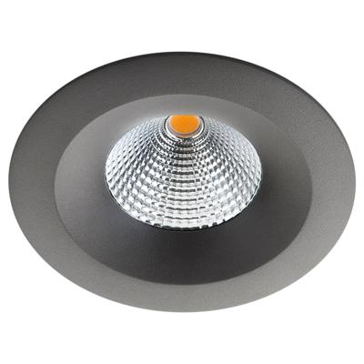 SG LED inbouwspot 7W 3000K 660 lumen grafiet dimbaar UNILED isosafe IP65 SG 904324 slechts 35mm