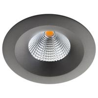 SG LED inbouwspot 7W 3000K 660 lumen grafiet dimbaar UNILED isosafe IP65 SG 904324 slechts 35mm - thumbnail