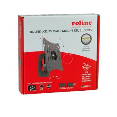 ROLINE LCD/TV muurbeugel, 4 draaipunten