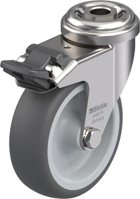 Blickle LRXA-PATH 75G-FI Zwenkwiel met rem Wieldiameter: 75 mm Draagvermogen (max.): 75 kg 1 stuk(s)