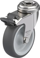 Blickle LRXA-PATH 75G-FI Zwenkwiel met rem Wieldiameter: 75 mm Draagvermogen (max.): 75 kg 1 stuk(s) - thumbnail
