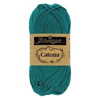 Scheepjes Catona - 10g - 401 Dark Teal - thumbnail