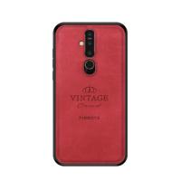 PINWUYO schokbestendige waterdichte volledige dekking PC + TPU + huid beschermhoes voor Nokia X71 (rood) - thumbnail