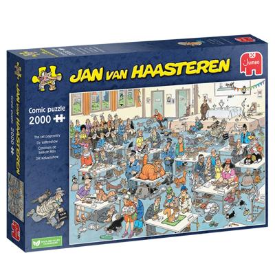 Jumbo Jan van Haasteren puzzel De kattenshow - 2000 stukjes