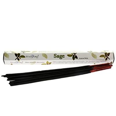 37119 Witte Salie - Stamford Premium Hex Wierook Stokjes