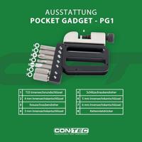 CONTEC multifunctie-tool "pocket gadget - pg1" ct multifunction pg1 8 functions - thumbnail