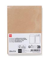 HEMA Enveloppen C6 - 20 stuks - thumbnail