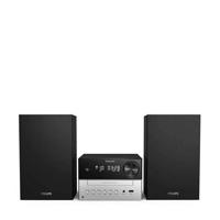 PHILIPS M3205/12 Stereo-installatie met Bluetooth, Microsysteem (FM Radio, USB, MP3-CD, USB-poort voor Opladen, 18 W, Basreflex-luidsprekers, Digital Sound Control) - 2020/2021 Model - thumbnail