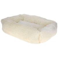 Mand - KERBL - Fluffy - 80 x 60 cm - Crème - thumbnail