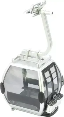 Jägerndorfer gondel Omega IV voor 8 pers. zilver 1:32