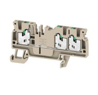 Weidmüller 2674540000 Doorgangsklem Snap-In Donkerbeige 100 stuk(s) - thumbnail