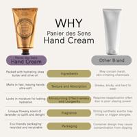 Panier des Sens Relaxing Lavender Hand Crème 75ml - thumbnail