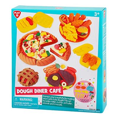 Playgo diner cafe kleiset - 8 kleipotjes