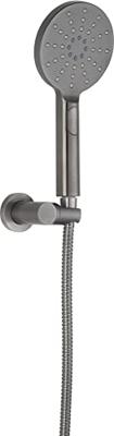 Ben Push handdouche rond Ø12cm 3 straalsoorten gunmetal
