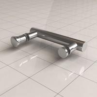 Wiesbaden type 3 deurgreep 18,5 cm chroom - thumbnail