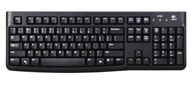 Logitech Keyboard K120 for Business toetsenbord USB Scandinavisch Zwart Logitech Keyboard K120 for Business toetsenbord USB Scandinavisch Zwart