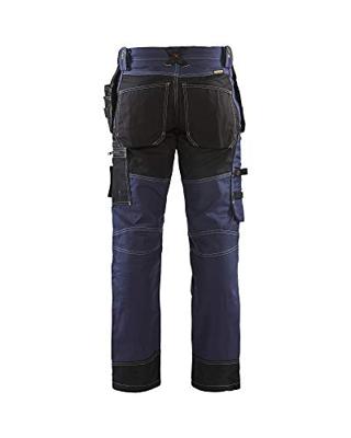 Blåkläder Werkbroek X1500 15001370 | Marineblauw/Zwart | Maat D112 - 7330509422076