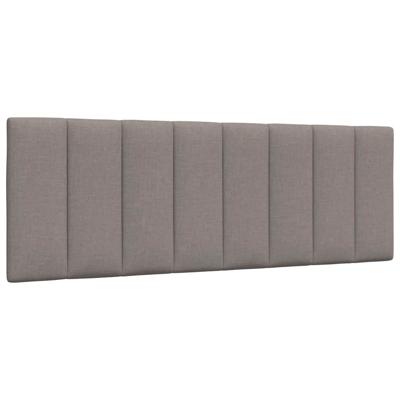 Bedframe zonder matras "Hanko" stof taupe 140x190 cm